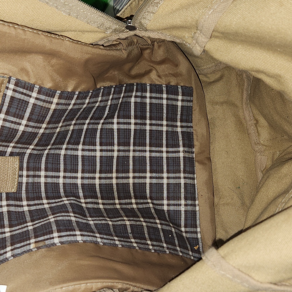 Tan and Brown Men's Bag - Picture 8 of 11